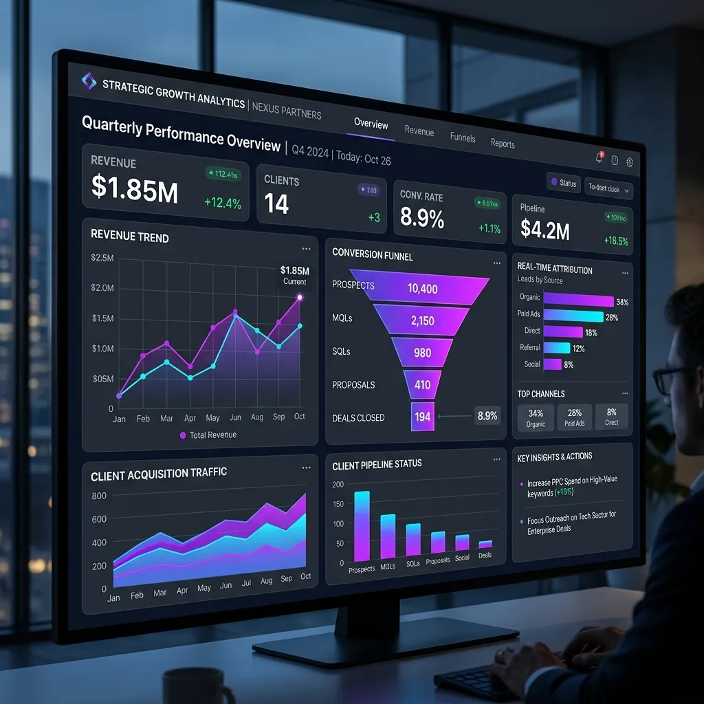 Growth Consulting Dashboard